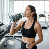 Glass Bottle with Case
