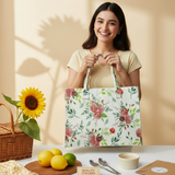 Cotton hard bag - picnic proof tote